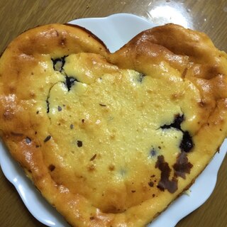 ブルーベリーベイクドチーズケーキ´д`